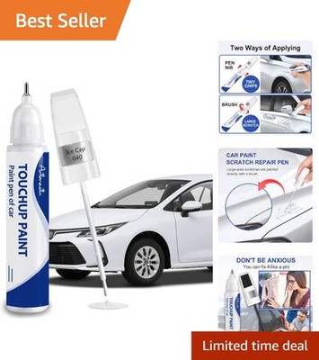 Super White040 Car Scratch Repair - Toyota Paint Pen for Avalon, Camry, Prius