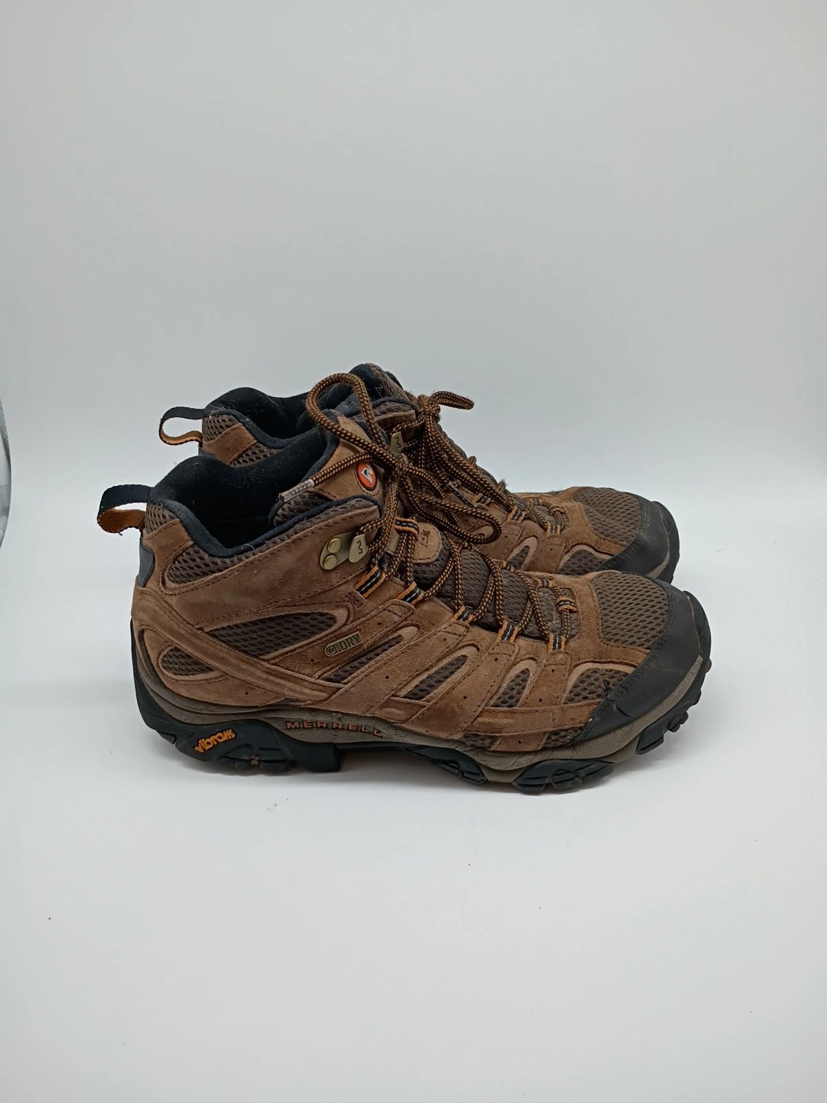 Merrell MOAB 2 MID Hiking Boots Earth Terre Brown Men’s Size 10 Outdoor Camping