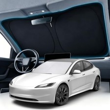 Windshield Sun Shade for Tesla Model Y  Model 3 2017-2026
