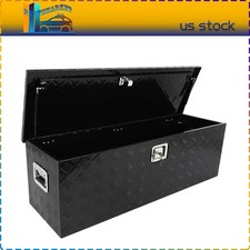 New 48 Aluminum Truck Pickup Camper Tool Box Trailer Flatbed Storage Key Lock