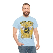 Bee the Change Shirt - Unisex Heavy Cotton Tee