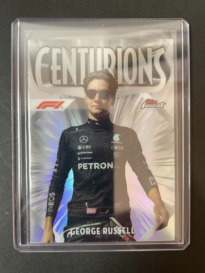 2024 Topps Finest F1 George Russell Centurions SSP Case Hit - Card #CEN-5 - Image 2 of 3