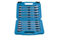 LASER 7140 Extra Deep Star Socket Set Star Profile 200mm 3/8" 10 Pieces