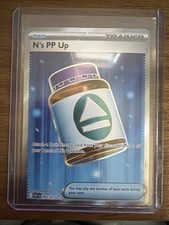 Carta rara Pokémon N's PP Up Trainer Full Art Foil 262/217 ASC