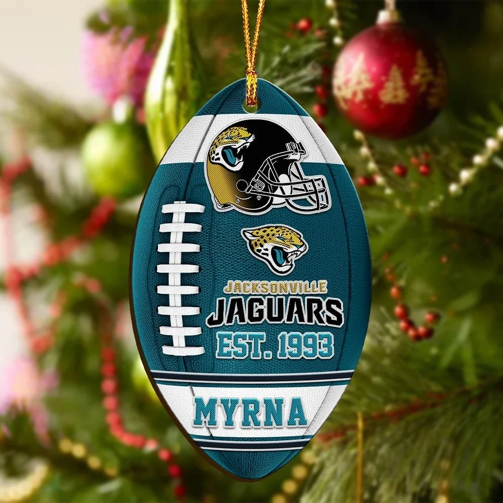 Personalized Jacksonville Team Football Jaguarss Sport Ornament, Gift For Fans