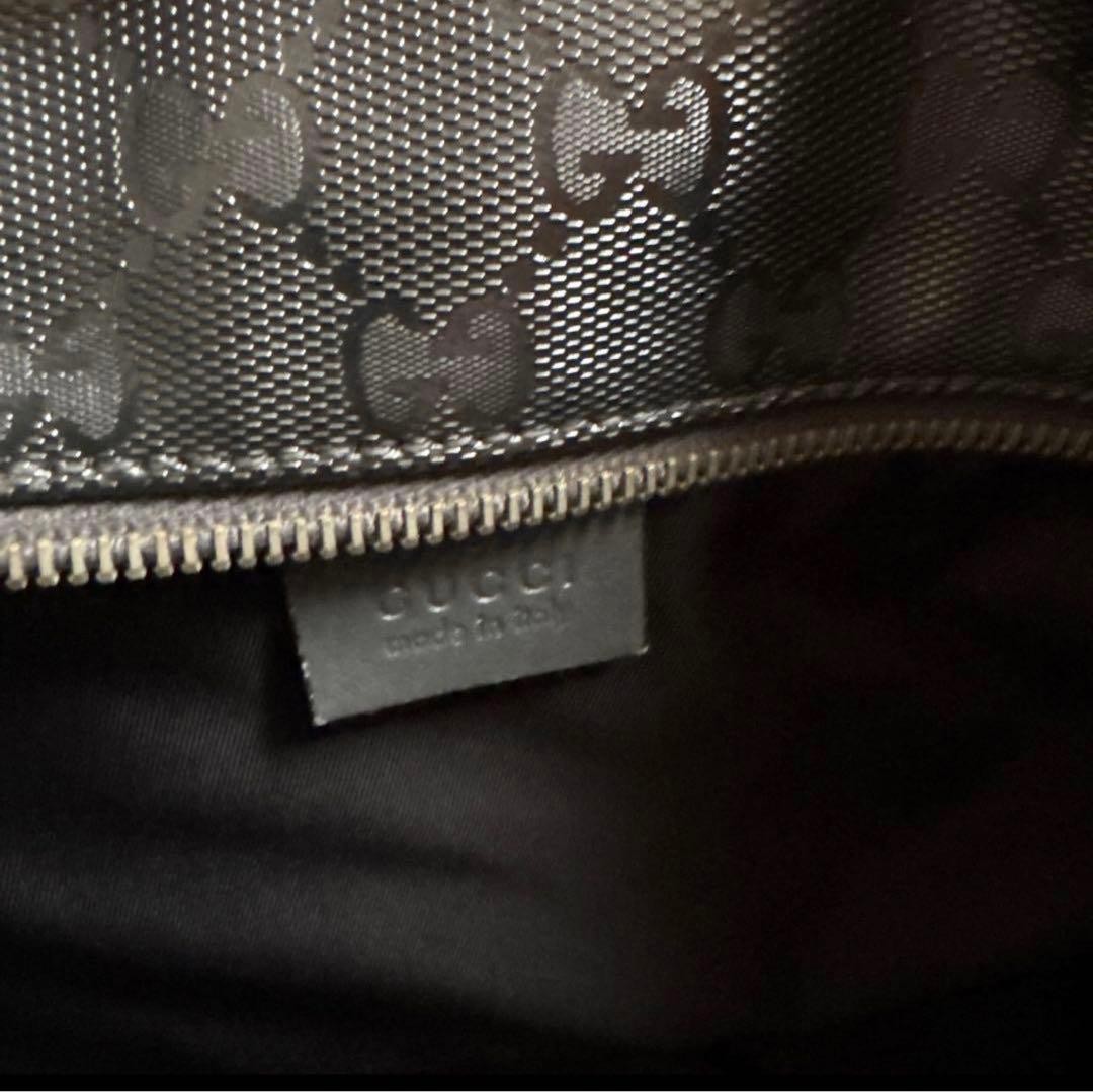 GUCCI 211120 213048 GG Pattern Tote Bag PVC Leather Brown Vintage From Japan thumbnail 10