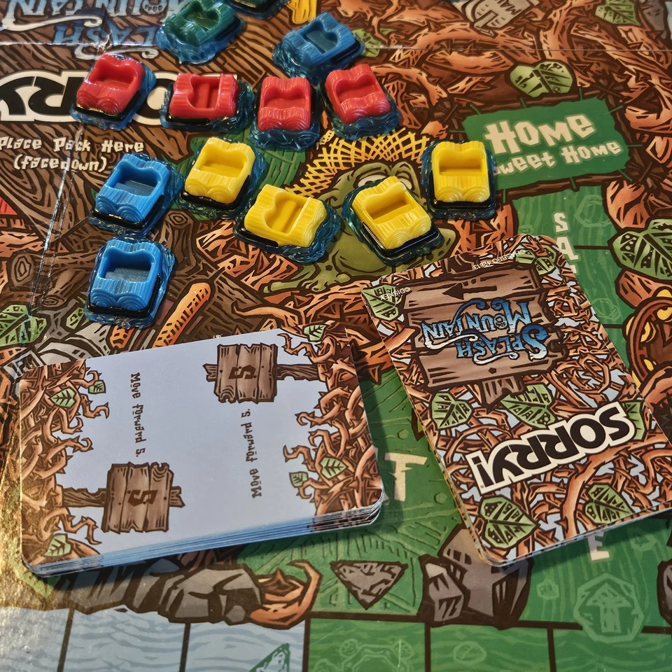 Juego de Mesa Disney Splash Mountain Sorry 2005 Parques Retirado Metal Lata Leer De Colección Foto 4 de 4