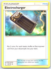 Pokemon TCG Electrocharger SM - Team Up NM Uncommon 139/181