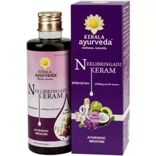 Kerala Ayurveda Neelibringadi Keram 200ml 100 Natural Hair Growth Oil