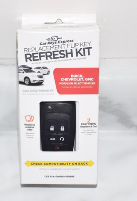 Car Keys Express Replacement Flip Key Buick/Chevy/GMC GMRB-H5TR0RE - NEW!