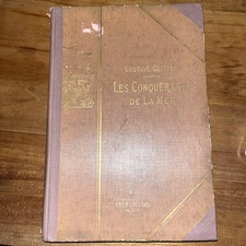 G. GUITTON Les conquérants de la mer, beau plat de couverture ed. Emile Gaillard