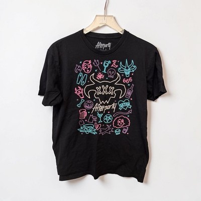 Afterparty Night School Games Size Medium Tee T-Shirt Merch Promo Limited