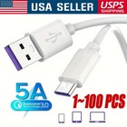 USB Type C Data Cable 5A Fast Charging USB-A to USB-C Charger lot Cord For Phone