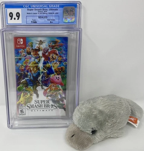 CGC Graded Super Smash Bros. Ultimate NEW Switch (1022750002, 9.9 A++)