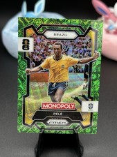 2026 Panini Prizm Monopoly FIFA World Cup Brazil Pele Green Boardwalk Prizm