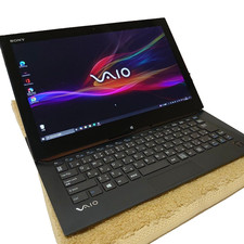Sony VAIO Duo 13 SVD1323SAJ i5-4200U 4 GB 128 GB SSD Touch Win10 Pro mantenuto