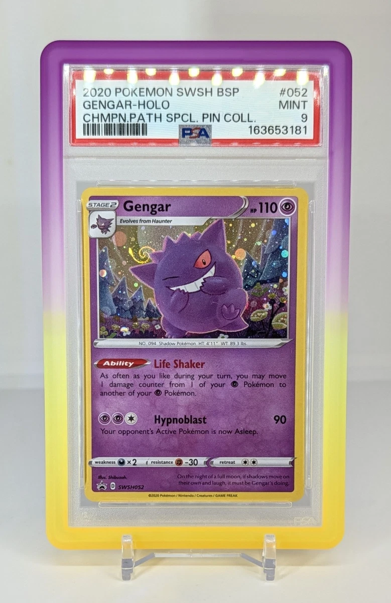 Gengar Pokémon TCG Professional Sports Authenticator (PSA) Grade 9