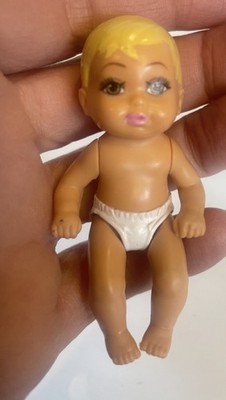 Mattel Barbie Dollhouse Loving Family Blonde Hair Baby Boy Girl Infant Doll