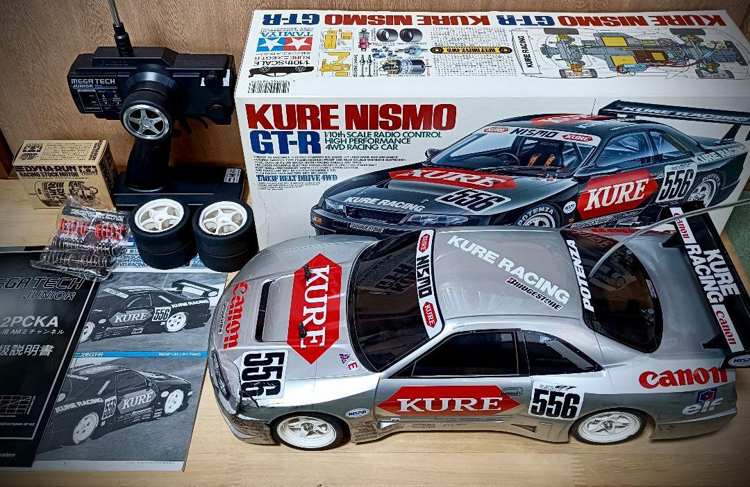 KURE NISMO GT−R電動ラジコンカー　1／10スケール　ジャンク品 Tamiya KURE NISMO GT-R 1 10 RC Car w/C System 2502 | eBay