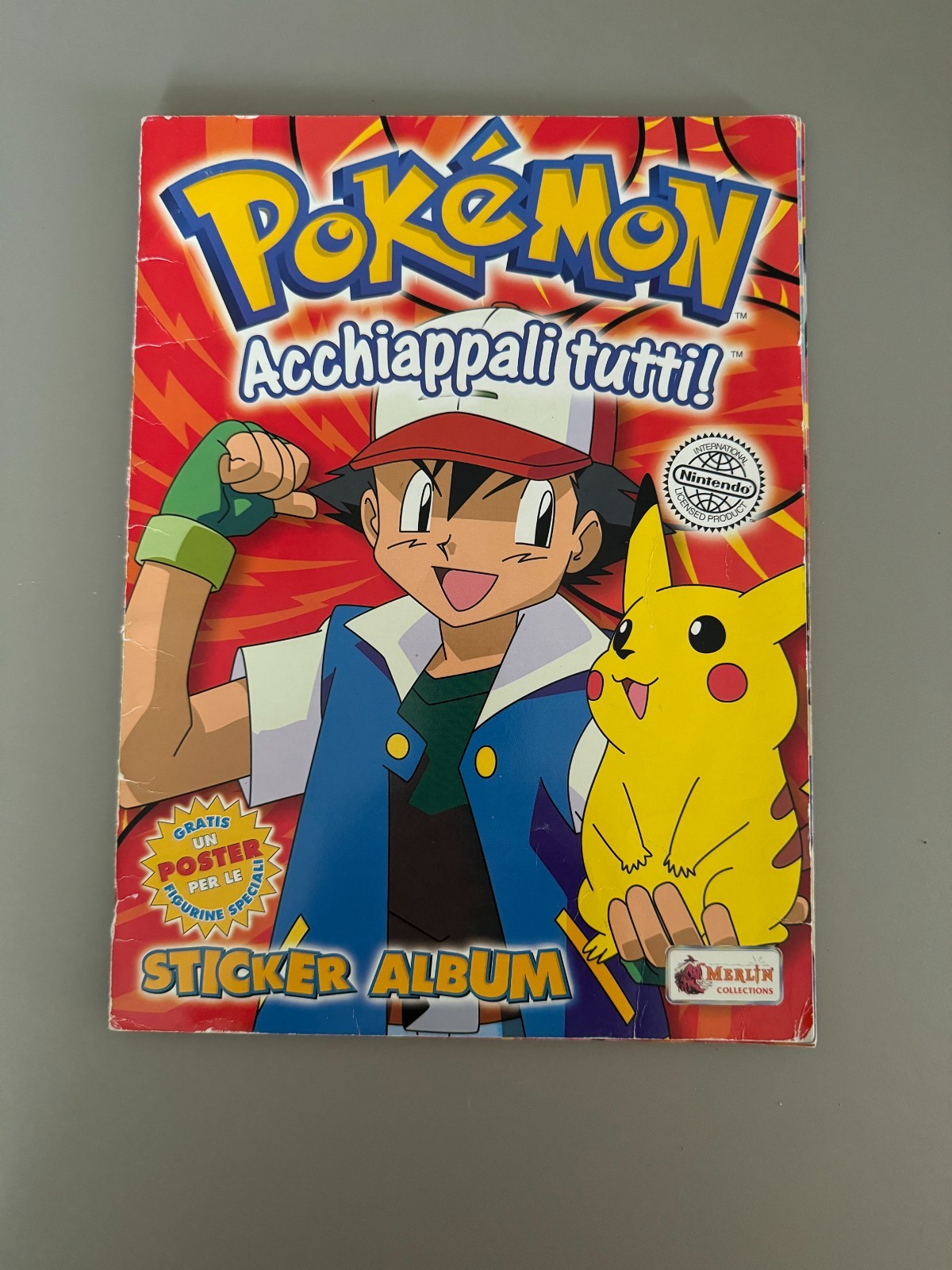 Album Pokémon Acchiappali Tutti Serie 1 Merlin 1999 – manca solo S1