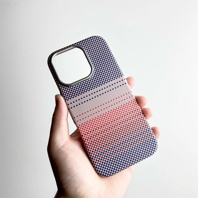 Metal Lens Pixel Texture Case for Apple iPhone 16 15 14 13 Pro Max Plus Air