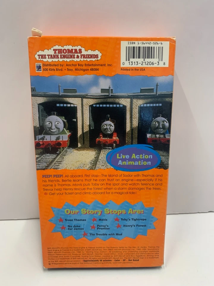 Thomas The Tank Engine Friends Trust Thomas Other Stories VHS** Save 20% on 2 Foto 2 de 4
