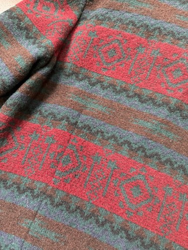 Vtg Woolrich Wool Blend Southwestern Aztec Jacket Coat USA Womens Size L - Picture 21 of 23