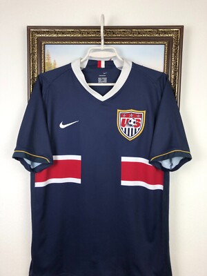 USA Away football shirt 2006 Soccer Nike Jersey Mens Trikot