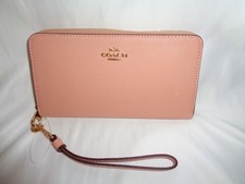 Zip Around Wallet Crossgrain Leather 