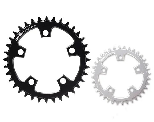 94BCD 5 Bolt Round Narrow Wide Chainring 32T-46T 10 11 12 Speed Bike Chainwheel - Picture 22 of 41