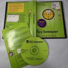 Webroot Spy Sweeper 2003 - 2005 Anti-Spyware Software. COMPLETE 