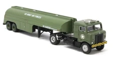 Brekina 1/87 Kenworth Bullnose Tanker US Army Air Forces 1940s-1950s HO Scale