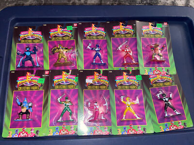 Vintage 1993  Power Rangers 3'' Collectible 10 Figures NEW / SEALED