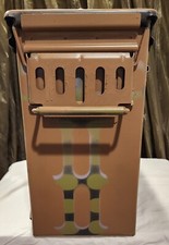 ONE MILITARY TYPE U.S. PENNY ROLL STORAGE  CONTAINER-20" X 10" X 17"-800 ROLLS