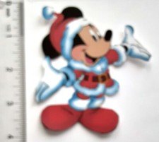 3D UPick Christmas Santa List Mickey Mouse Scrapbook Card Embellishment 3711