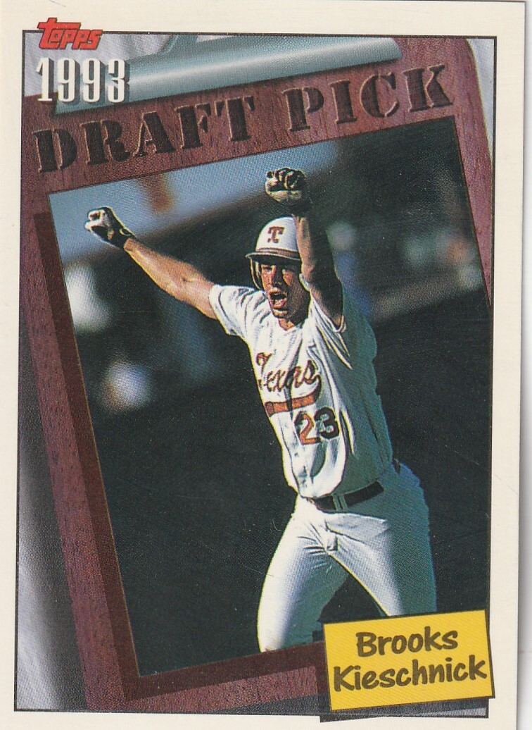 FREE SHIPPING-MINT-1994 Topps Gold Brooks Kieschnick #205 PLUS CUBS BONUS CARDS