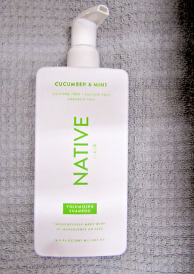 NATIVE HAIR~CUCUMBER & MINT~~VOLUMIZING SHAMPOO 16.5 OZ 86