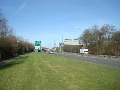 Foto 6x4 A20 London gebunden, Sidcup Foots Cray um 2009