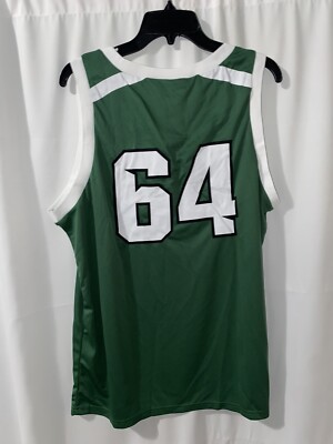 Cleveland State Vikings SGA Basketball Jersey Green #64 Mens