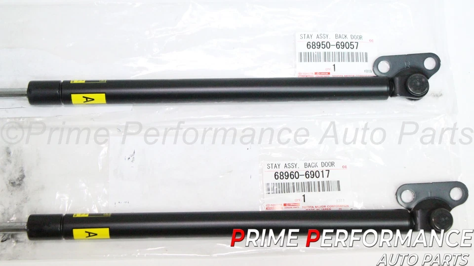 Toyota Land Cruiser Lexus LX470 1998-2007 genuino maletero amortiguador juego de 2 OEM Foto 3 de 4