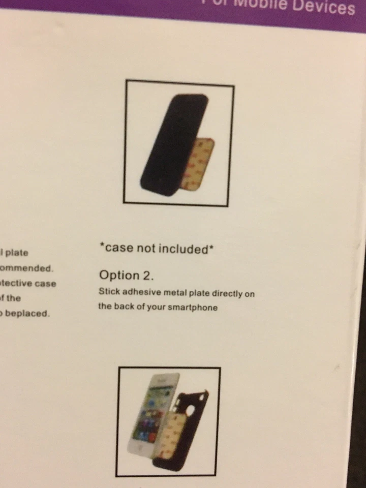 Universal Mini Magnetic Car Mobile Cell Phone Mount Holder 360 Rotating - Image 4 of 4