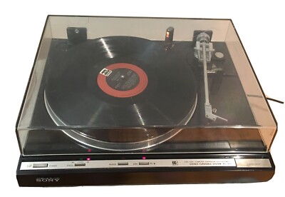 Sony PS-X55 Fully Automatic Direct Drive Turntable With Ortofon LM