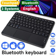 Universal Bluetooth Touchpad Keyboard Mouse For iPad Android Windows Tablet PC