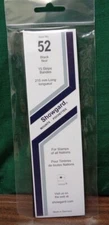 Showgard size 52 Black hingeless stamp mount NEW unopened pack 1st quality 215mm