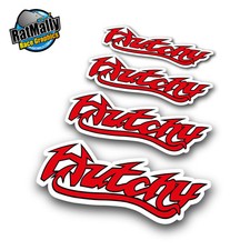 IAN HUTCHINSON HUTCHY ISLE OF MAN TT STYLE LOGO STICKERS DECALS GRAPHICS x4
