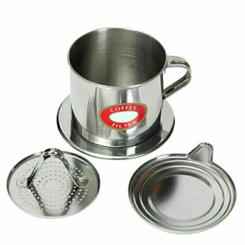 Vietnamesische Kaffeefilterpresse Espressomaschine Single Serve 1.7oz 3.4oz P9Z1