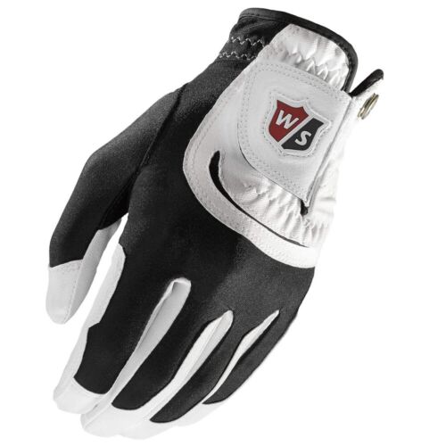 NEW Wilson Staff Fit-All Golf Glove Universal Fit Mens OSFA - Pick Hand - Picture 1 of 1