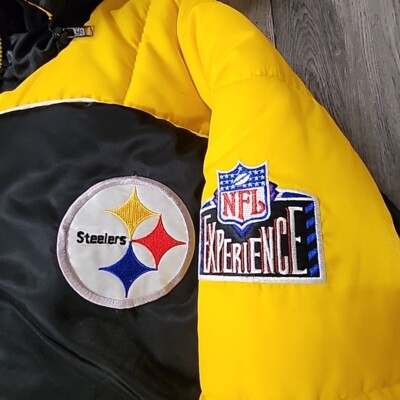 Pro Player 90s NFL Pittsburgh Steelers Full Zip Jacket in Black