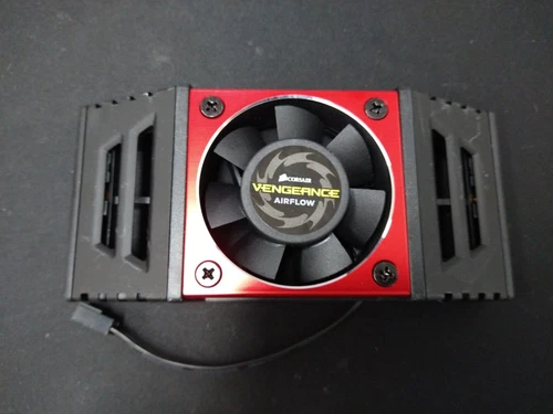 Corsair Vengeance Airflow RAM Cooler Fan Black, Red - Used