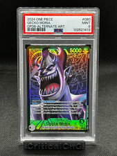 2024 One Piece OP06 Gecko Moria OP06-080 Alternate Art English PSA 9